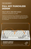 Teclado Mecánico Personalizable K85 Mag Con Interruptores Magnéticos Hot-swappable Con Botones De Metal Y Luces RGB Para Juegos FPS Compatibilidad Win&Mac - details 13