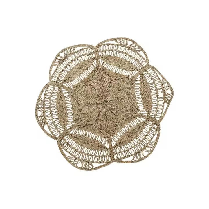 ALFOMBRA FIBRA SEAGRASS 150X150X1 ESTRELLA NATURAL TX175569 - 1
