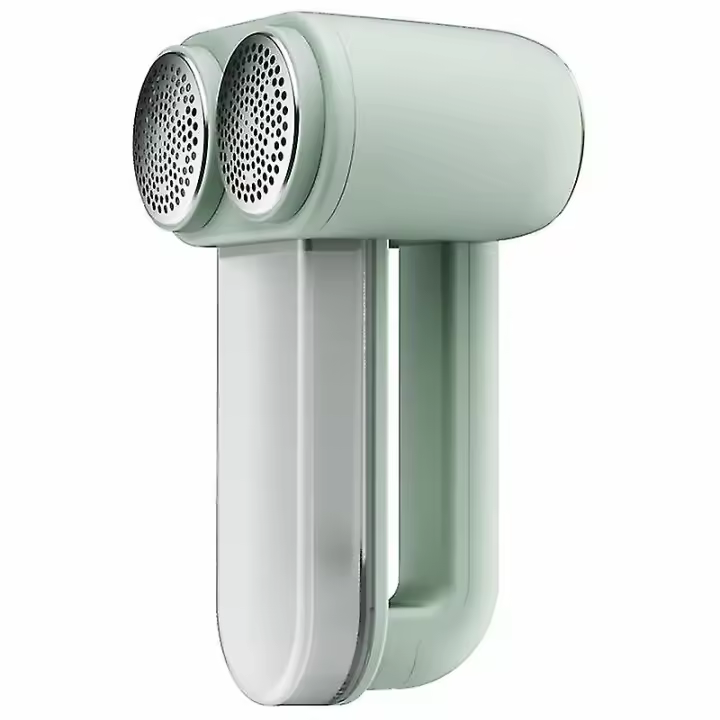 Profesional Eléctrica Pelusa removedor de Doble Cabeza Canvas 3 velocidades recargable suéter fuzz - 1