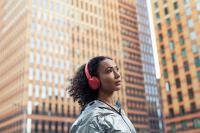 PHILIPS TAH4205RD/00 Auriculares inalámbricos 32 mm., de diadema, Color Rojo, Bluetooth® 5.0, Carga por USB-C, Micrófono, Plegable, Hasta 29 horas de reproducción - details 2
