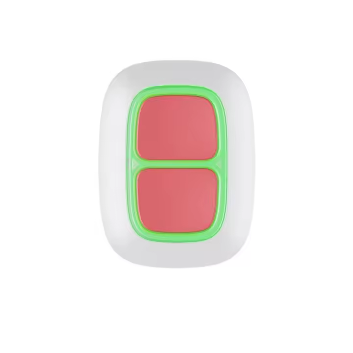 Ajax DoubleButton Wireless botón de emergencia Blanco - 1