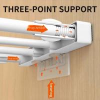 Divisor De Armario Retráctil 1PC Diseño De Ahorro De Espacio Para Almacenamiento En Armario Y Dormitorio - details 2