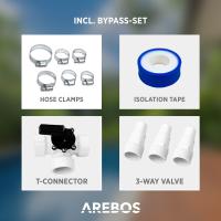 AREBOS Calentador de agua solar | colector solar | Calentador de piscina - details 22