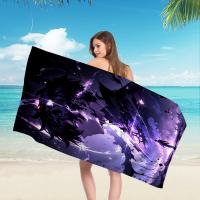 Toalla De Microfibra Solo Leveling Absorbente Y Secado Rápido Para Playa Yoga Natación Montañismo Deporte Viaje Fitness - details 10