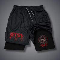 Shorts De Compresión Para Hombre 2 En 1 Con Bolsillos Para Teléfono Móvil Ropa Deportiva Secado Rápido Para Gimnasio Y Correr - details 10