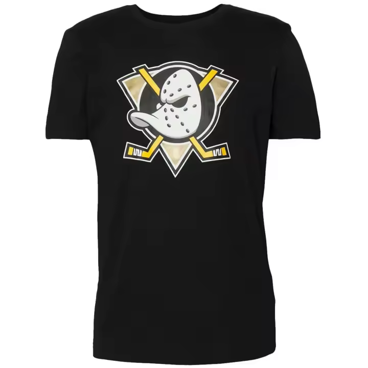 Camiseta de Manga Corta 47'Brand Nhl Anaheim Ducks Imprint '47 Echo Tee para unisex en color negro - 1