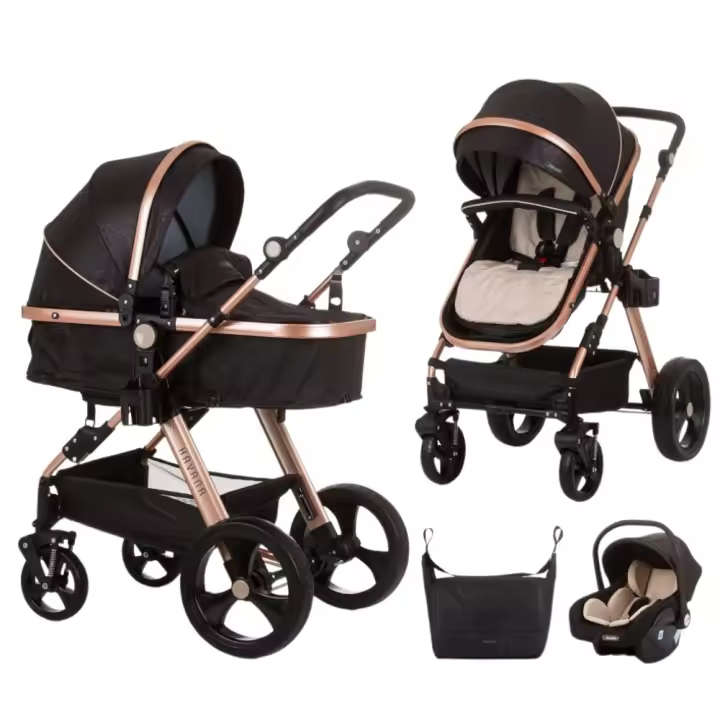 Chipolino Carrito de bebé HAVANA trío convertible con bolso y mosquitera de Chipolino - 1