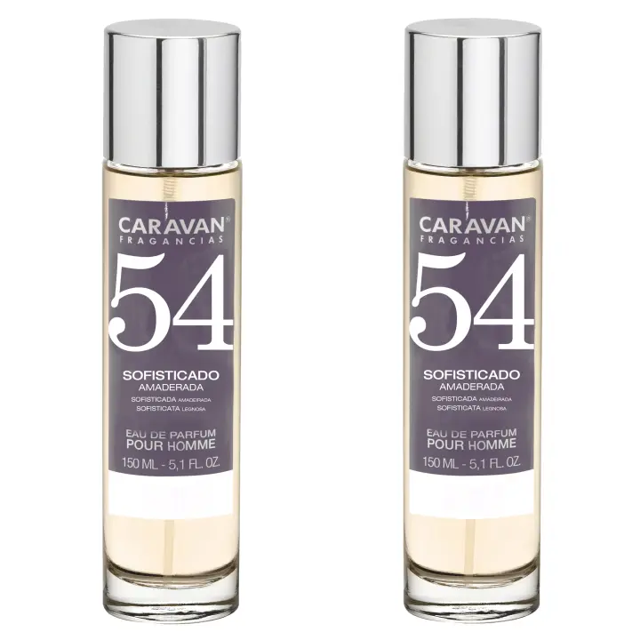 Set de 2 Caravan perfume de hombre nº54 - 150ml. - 1