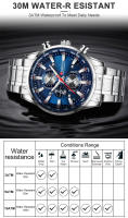 Reloj De Pulsera Deportivo Para Hombre CURREN Lujo Marca Nueva Cronógrafo Resistente Al Agua Con Fecha Relogio Masculino De Cuarzo - details 6