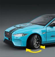 Jaguar XE SV Project 8 Modelo De Coche Deportivo De Aleación 1:18 Con Sonido Y Luz Vehículo De Metal Para Niños Regalo - details 11