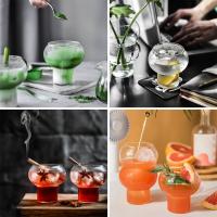 KEMORELA Vaso De Barra Estilo Nórdico Para Cócteles Taza De Café Transparente Vaso De Mousse De Yogur Copa De Helado Postre Vaso De Batido De Leche - details 9