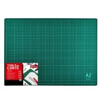 Tabla de Corte A2 Doble Cara Plancha de Corte 3mm para Costura y Manualidades Base de Corte para Patchwork Cutting Mat Color Verde - details 1