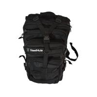 Steel Mule Mochila Grande Táctica Militar Color Negro 38L, impermeable y resistente. Ideal para operaciones largas, senderismo, airsoft y gym. Sistema MOLLE, 5 compartimentos, velcro para parches. Cómoda, ligera y reforzada. Ideal para viaje, moto, montañ - details 2