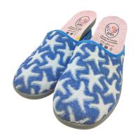 Zapatillas de Casa Mujer Verano Cómodas y Flexibles en Rizo de Algodón con Plantilla Extraíble - Flossy - details 2