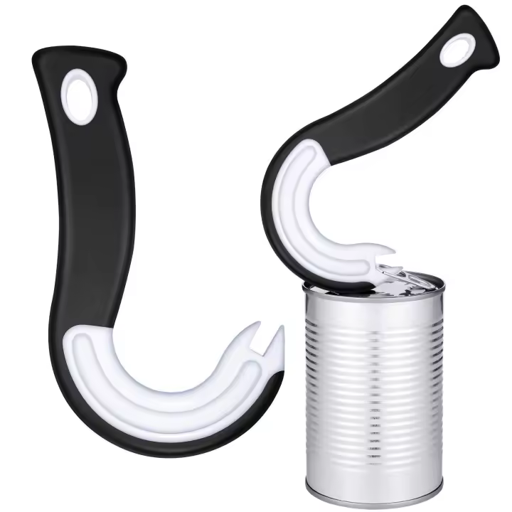 Aguja De Botella Con Asa Antideslizante Para Canecillas Y Botellas De Lata Herramienta De Apertura Para Personas Mayores Niños Y Manos Débiles - 1