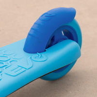 EVO - Patinete 3 ruedas azul, medidas 54x33,5x65,5 cm, peso máximo soportado 20 kg, freno trasero, base y manillar antideslizantes, juguetes niños +2 años, juguetes aire libre, juegos exterior - details 6