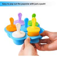 Molde De Helado De Silicona Para Hacer Pascuitos En Casa Contenedor De Almacenamiento BPA Free Para Niños DIY Helados - details 2