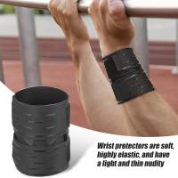 1Pcs Músculo De Prensa Ultrafino Compresión De Pulsera De Soporte Para Ejercicio Tenis Halterofilia Tendinitis Esfuerzos En La Pulsera - details 0