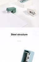 DELI Mini Stapler Set Máquina De Encuadernación Portátil Con Papel De Colores Uso De 24/6 26/6 Tornillos Suministros De Oficina Y Papelería Moda - details 4