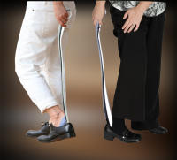 Cuchara De Pies Profesional De Metal 52Cm Con Mango Largo Para Calcetines Y Zapatos Alto De Acero Inoxidable Herramienta De Moda Para Mujeres - details 5