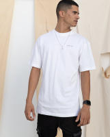 XIVNeoclassic Co. Camiseta Oversize Blanca Hombre 100% Algodón Peinado ALTER - details 2