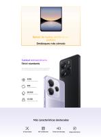 Teléfono Móvil Xiaomi Redmi Note 14 5G Xiaomi Smartphone Versión Global, 6GB+128GB/8GB+256GB, Sistema de cámara AI de 108 MP con OIS, MediaTek Dimensity 7025-Ultra, Pantalla AMOLED de 6,67'' 120 Hz con tecnología de cuidado ocular, Batería 5110mAh, IP64 - details 23