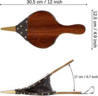 Soplador de aire de madera, Soplador de chimenea, Soplador de aire de madera, Soplador de chimenea manual, Boquilla de Hierro, - details 0