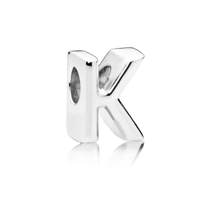Pandora Joyería Charm Letra K 797465 , para Mujer - 1