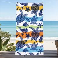 Toalla De Playa Grande De Tortuga Marítima Ultra Suave Y Rápida Secado Toallas De Baño Para Natación Yoga Viaje Camping - details 5