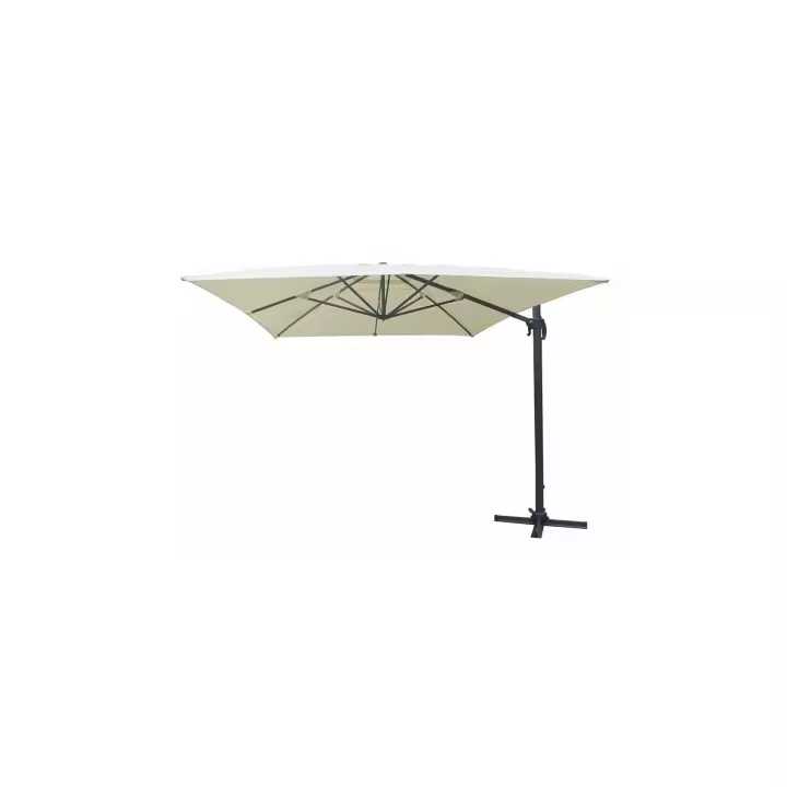 PARASOL COLGANTE ALUMINIO CRUDO/ANTRACITA 3X3M EHLIS DE SUINPLAS DECORACIONES - 1