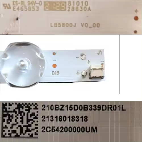 Tira 15 leds Philips 58PUS8506/12 LB5800J V0_00 210BZ16D0B339DR01L - 1