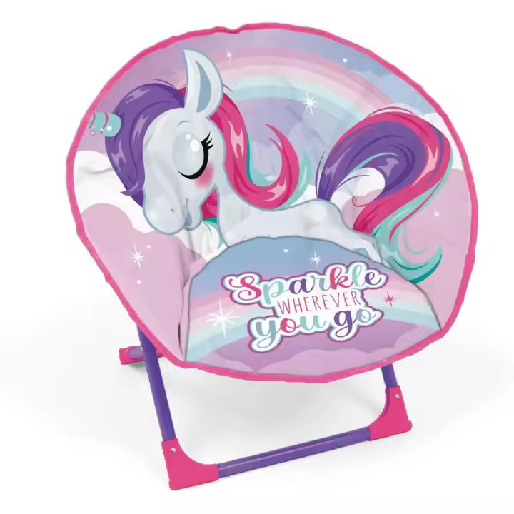Arditex Silla moon plegable Unicornio 50 x 50 x 50 cm mobiliario infantil - 1