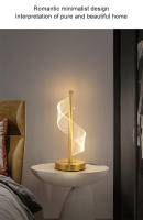 Lámpara De Mesa LED Nórdica Para Iluminación Interior Con Interruptor Táctil Dimmer Para Dormitorio Y Sala De Estar Decoración Moderna De Hotel Luz De Escritorio - details 5
