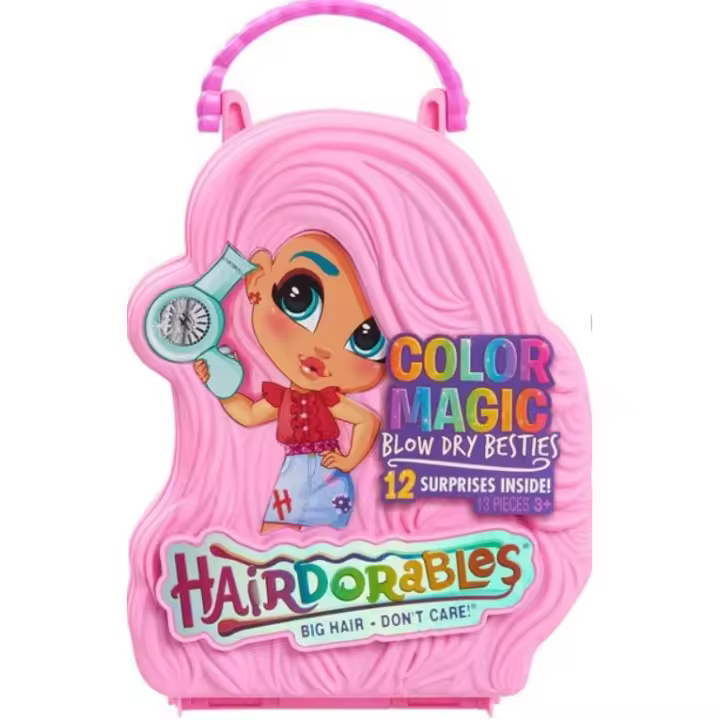 Giochi Preziosi Hairdorables muñecas Color Magic con accesorios sorpresa (1 unidad, se sirven aleatoriamente) - 1