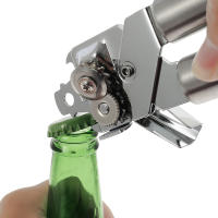 Abrigo De Botellas Y Latas De Acero Inoxidable Multi Función Manuales Para Cocina Y Bar Eco-amigable Herramienta De Corte - details 3