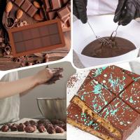 Molde De Chocolate En Barra De Silicona Para Hornear Y Pastelería De Grado Alimenticio Multipropósito Grande Para Cocina Y Repostería - details 3