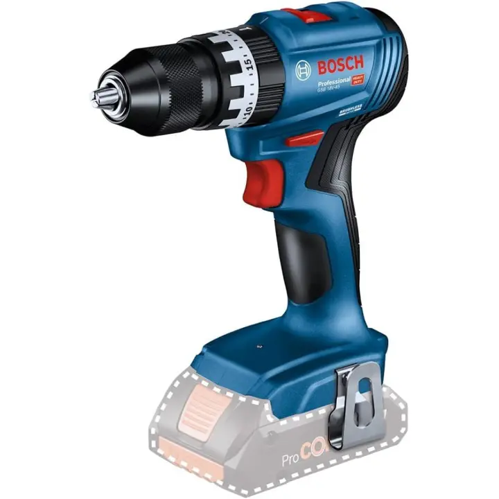 TALADRO PERCUTOR BATERÍA BOSCH GSB 18V-45 18V - 1