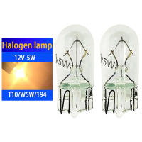 10pcs Lámparas Halógenas T10 W5W 168 194 158 Para Coche Luz De Placa De Matrícula Instrumentos Lámpara De Lectura Luz De Aclaración 12v 5w Universal - details 0