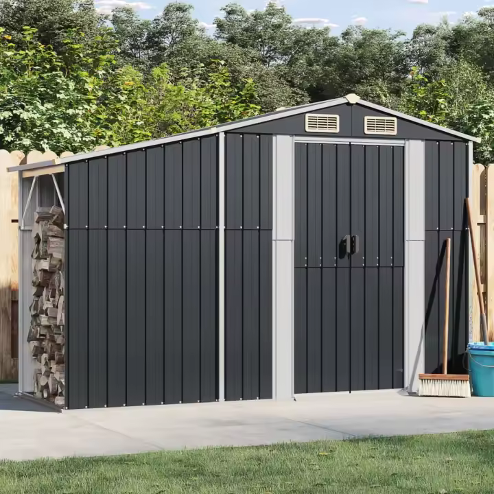 Caño de Jardín antracita 277x93x179cm en Arce galvanizado - 1