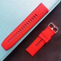 Correa De Silicona 22mm Para Huawei GT 2 3 4 Y Watch 4 3 GT4 GT2 pro GT2e GT3 SE Magic2 Accesorio De Reloj Unisex De 21cm Con Hebilla Metálica - details 6