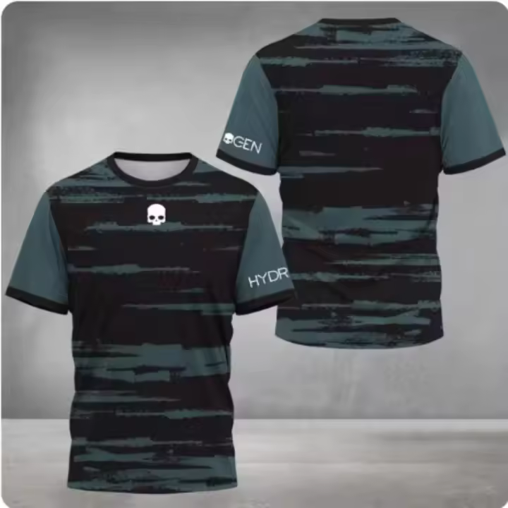 Camiseta De Tenis De Pádel Para Hombres 2024 Transpirable Y Secado Rápido Manga Corta Deporte Al Aire Libre Casual - 1