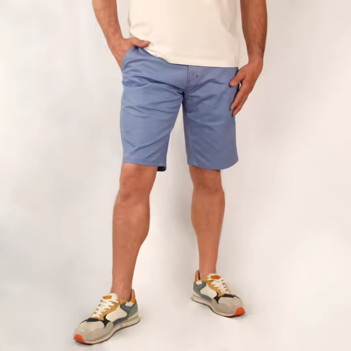 Pantalones Cortos Chinos S&C Bermuda Hombre - Estilo, Comodidad y Versatilidad - 1