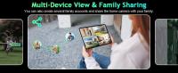 Cámara de Seguridad Exterior Inalámbrica AntCctv 2K con Foco - Alimentada por Batería, Conectividad WiFi, Visión Nocturna a Color, Detección de Movimiento AI y PIR, Audio Bidireccional, Impermeable, Negra - details 8
