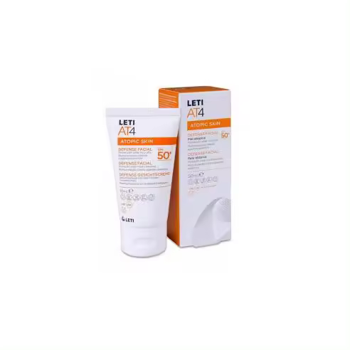 Leti AT4 Defense Crema Facial SPF50+ 50ml - 1