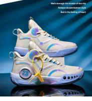 Zapatillas De Baloncesto Para Niños Diseño Original 2024 Comodidad Y Moda Zapatos De Entrenamiento Deportivo Para Interior Para Adolescentes - details 3