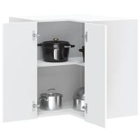 vidaXL Mueble esquinero cocina Lucca madera contrachapada en color Gris sonoma/Gris hormigón/Negro y más | almacenamiento funcional diseño moderno para baño dormitorio sala - details 7