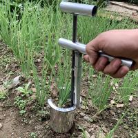 Herramienta De Transplantación De Jardín De Acero Inoxidable Duradera Manual Para Frutales Y Enseñuelas De Verduras - details 2