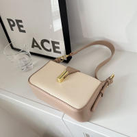 Bolso De Mano De Moda Cuadrado Tendencia Bolso Cruzado Con Correa Ajustable De Cuero PU Satchel Monedero Para Mujer - details 17