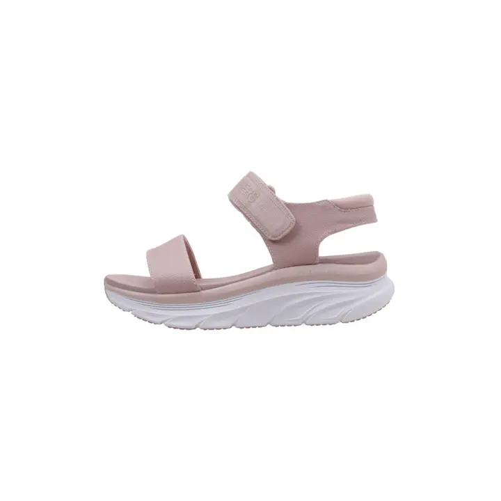 Skechers D'LUX WALKER Sandalias Con Plataforma Mujer Rosa - 1