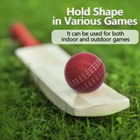 Bola De Cricket Duradera De 6.3CM Con Costuras Tradicionales Atractivas Para Jugadores De Todas Las Edades Para Juegos Y Entrenamiento - details 2